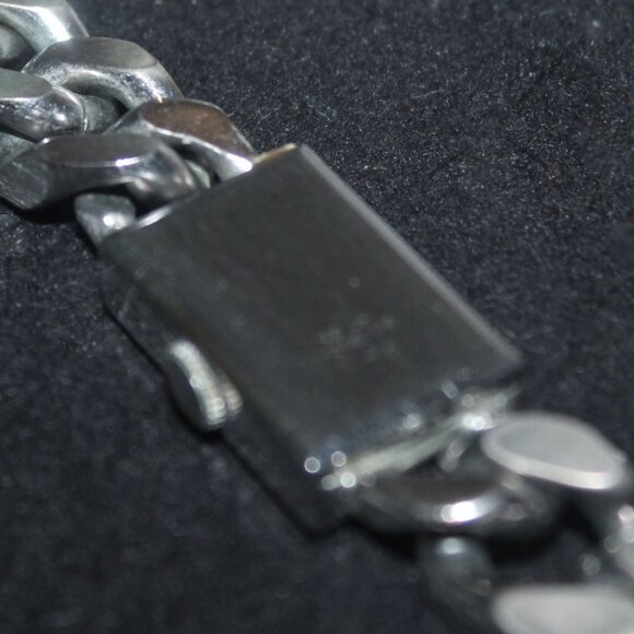 Woman\'s Vintage Belair 17 Jewels  Tank Heavy Chain Bracelet Watch main image 5